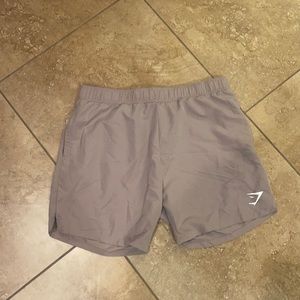 Purple gym shark bathing suit